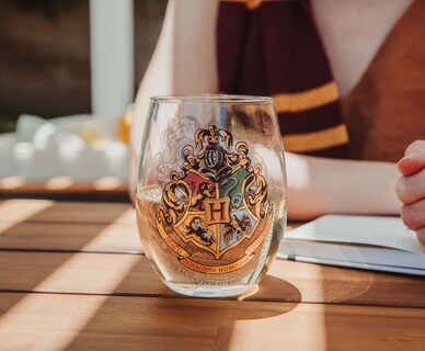 Foto 5 | Vaso Sin Tallo Plateado Buffalo Harry Potter Hogwarts, 600 Ml - Venta Internacional.