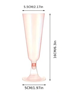 Foto 4 | Copas Desechables 50 Piezas Rosa + Gratis Termo Güish De Regalo