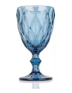 Foto 3 | Copas De Vino Cristal 6 Pzs Colores + Gratis Termo Güish De Regalo