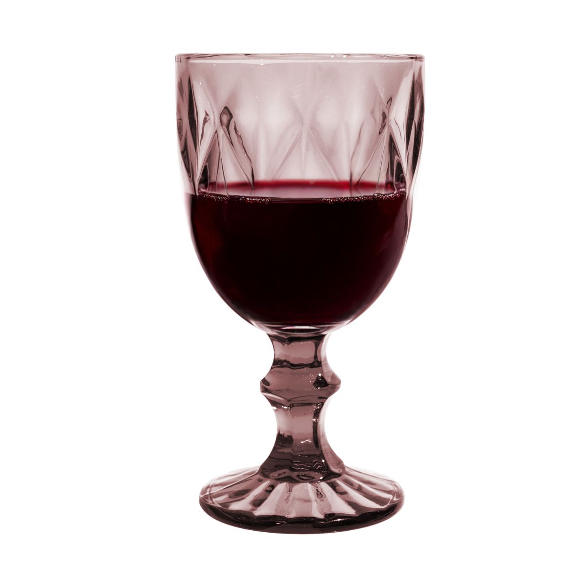 Foto 6 pulgar | Copas De Vidrio Vittori Purpura Cristal 24 Piezas 245 Ml