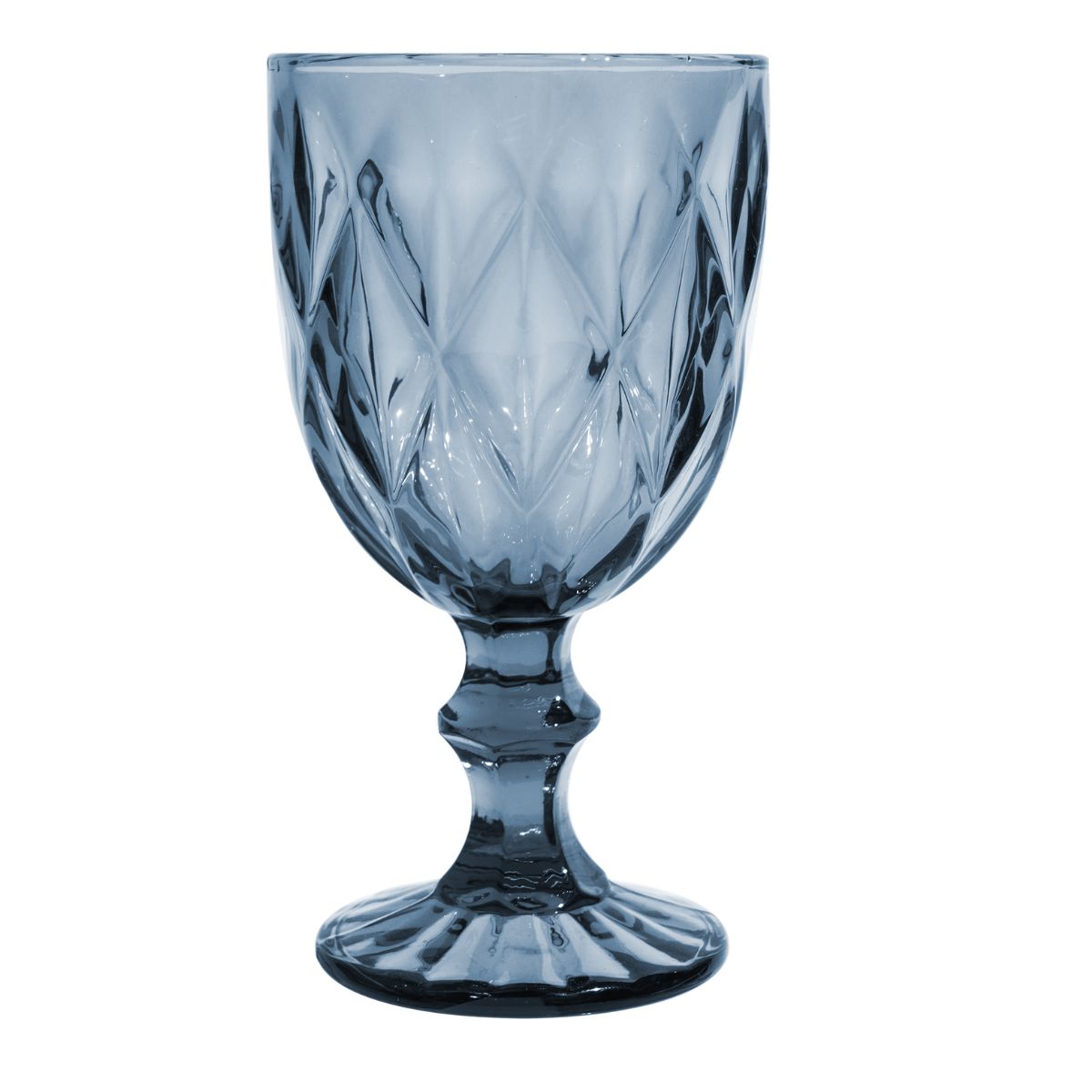 Foto 7 pulgar | Copas De Vidrio Vittori Azul Cobalto Cristal 24 Piezas 245 Ml