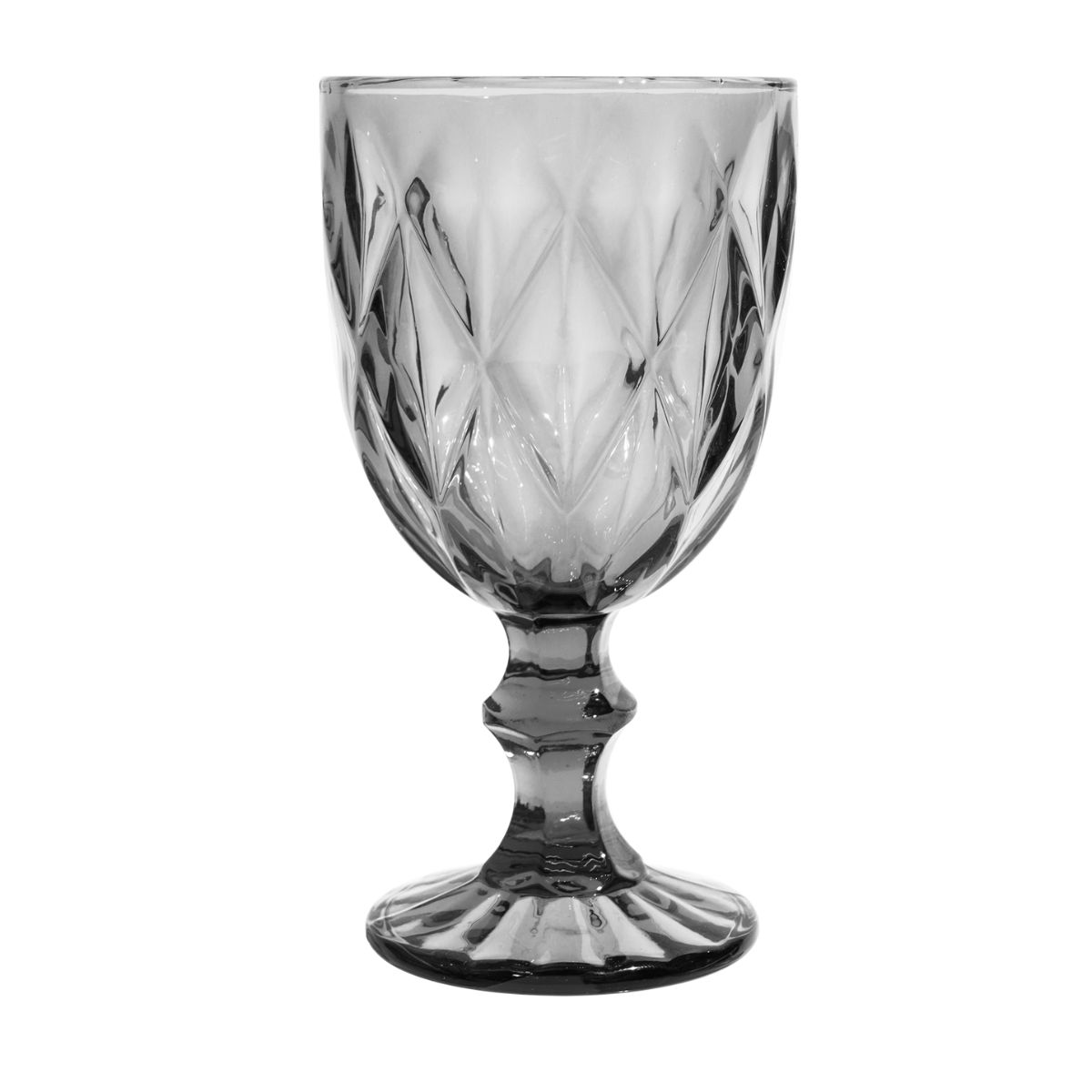 Foto 6 | Copas De Vidrio Vittori Humo Cristal 8 Piezas 245 Ml