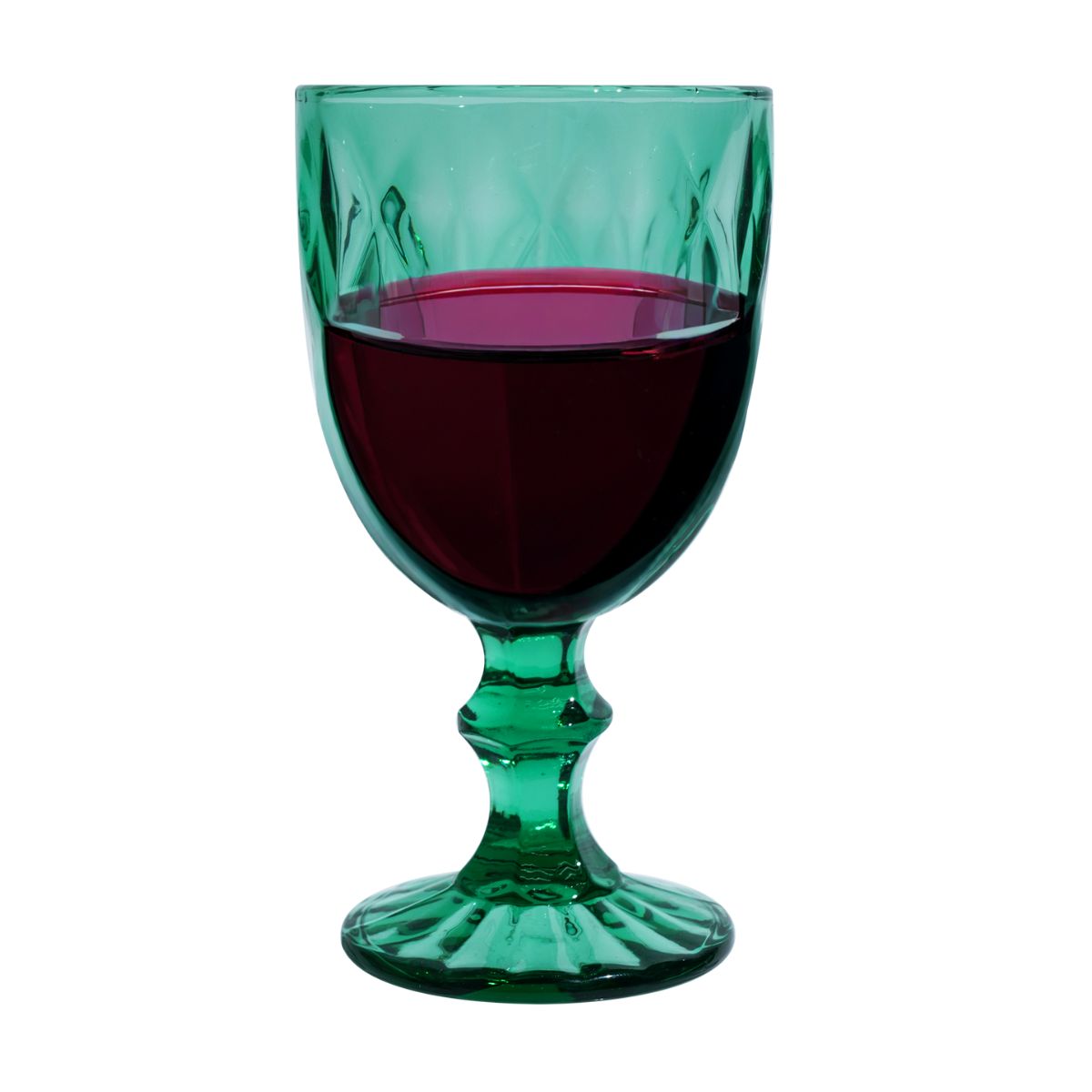 Foto 5 pulgar | Copas De Vidrio Vittori Verdes Cristal 8 Piezas 245 Ml