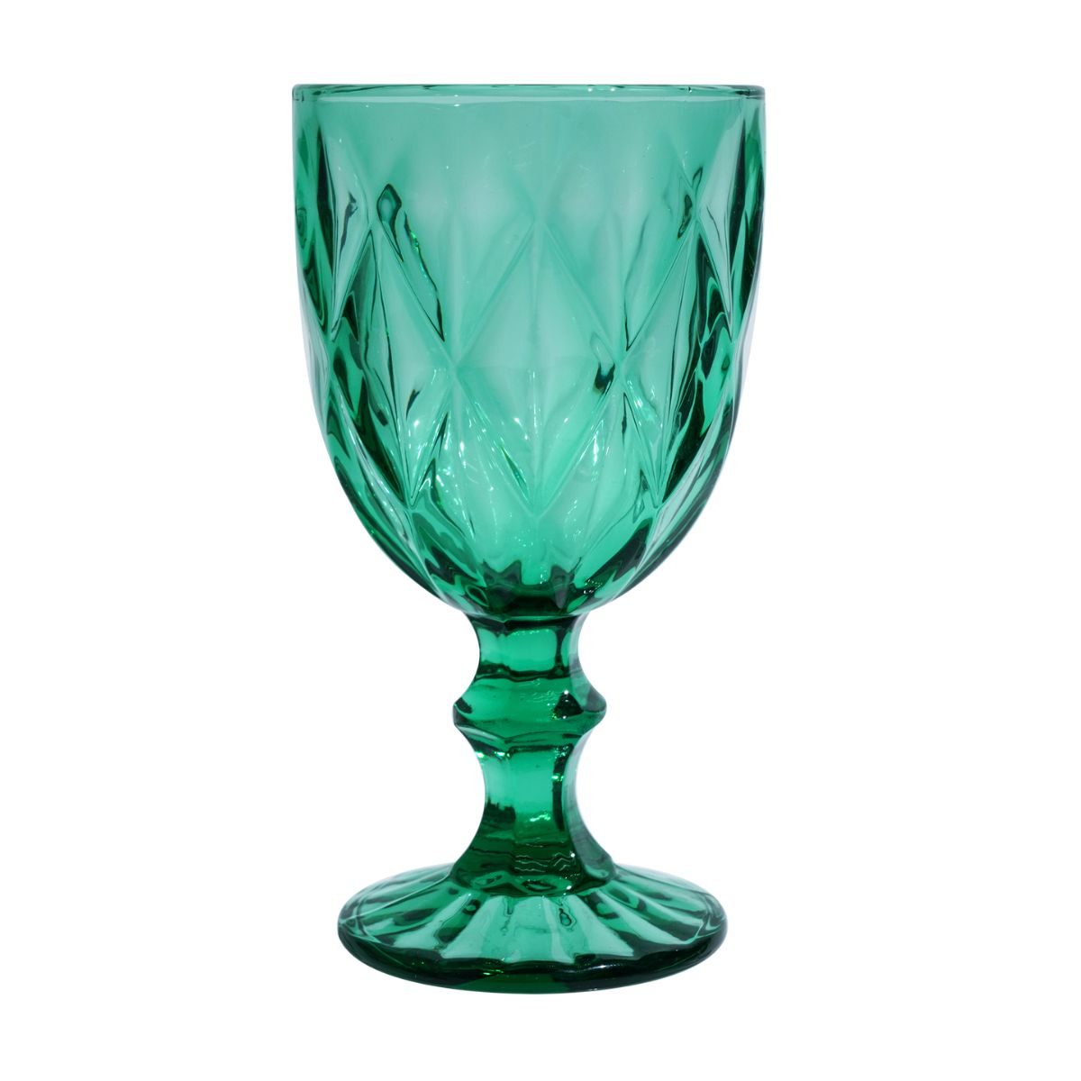 Foto 6 pulgar | Copas De Vidrio Vittori Verdes Cristal 8 Piezas 245 Ml