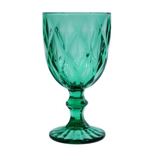 Foto 5 | Copas De Vidrio Vittori Verdes Cristal 8 Piezas 245 Ml