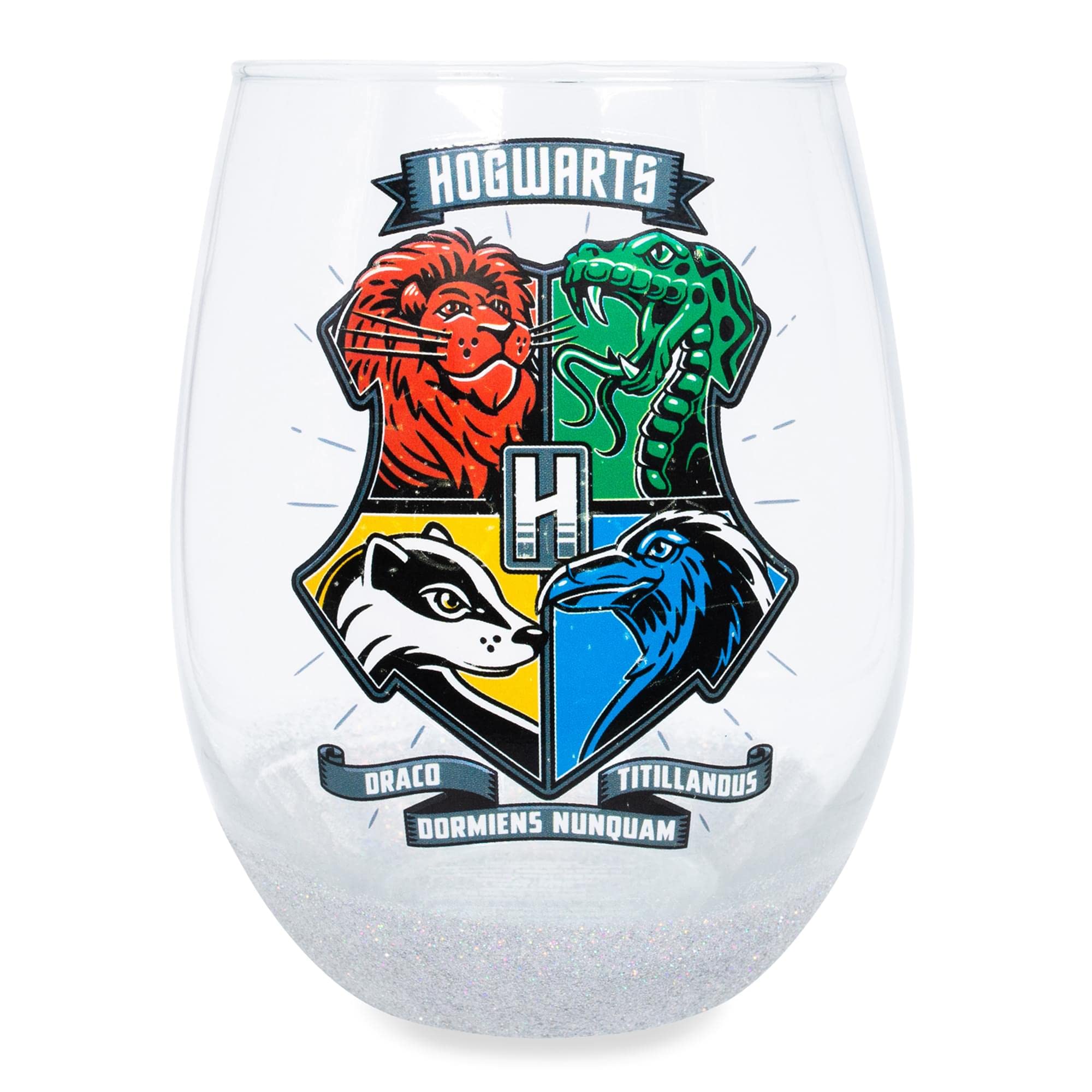 Foto 2 pulgar | Copa De Vino Silver Buffalo Harry Potter Hogwarts 590ml - Venta Internacional.