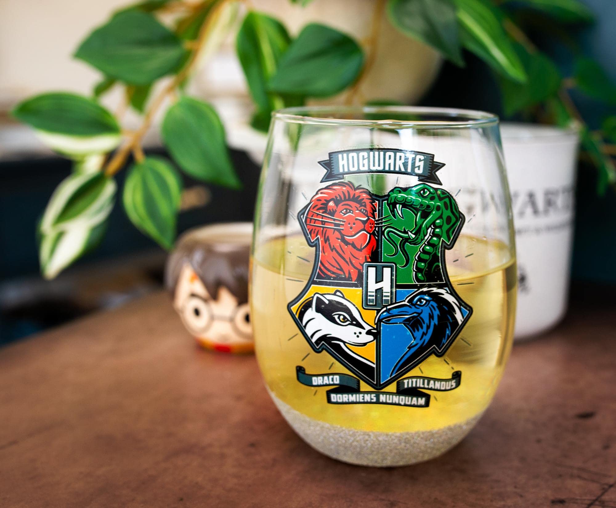 Foto 7 pulgar | Copa De Vino Silver Buffalo Harry Potter Hogwarts 590ml - Venta Internacional.