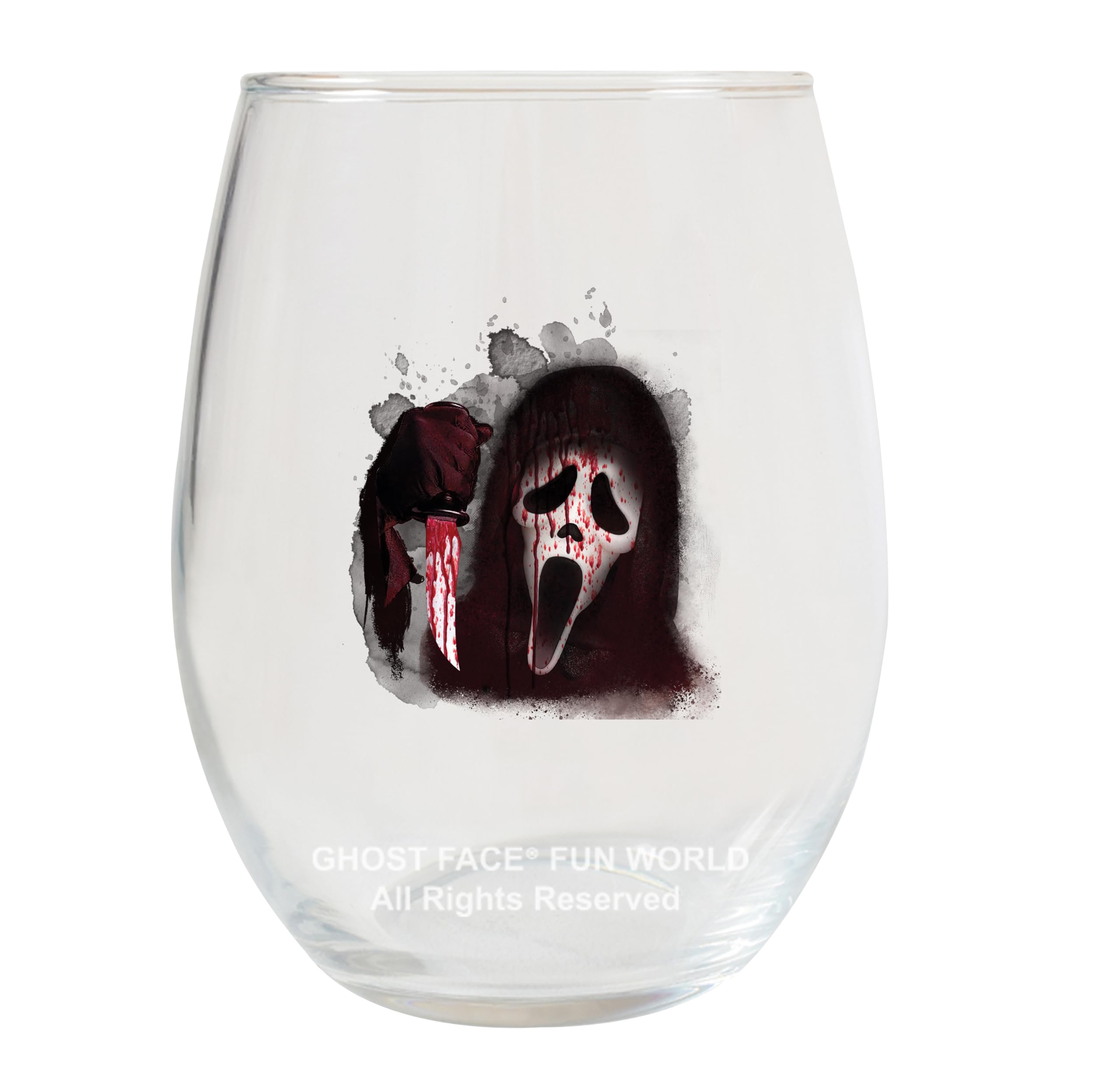 Foto 3 pulgar | Set De Vasos De Vino Fun World Ghost Face  16 Onzas  4 Piezas - Venta Internacional.