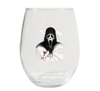Foto 3 | Set De Vasos De Vino Fun World Ghost Face 16 Onzas 4 Piezas - Venta Internacional.