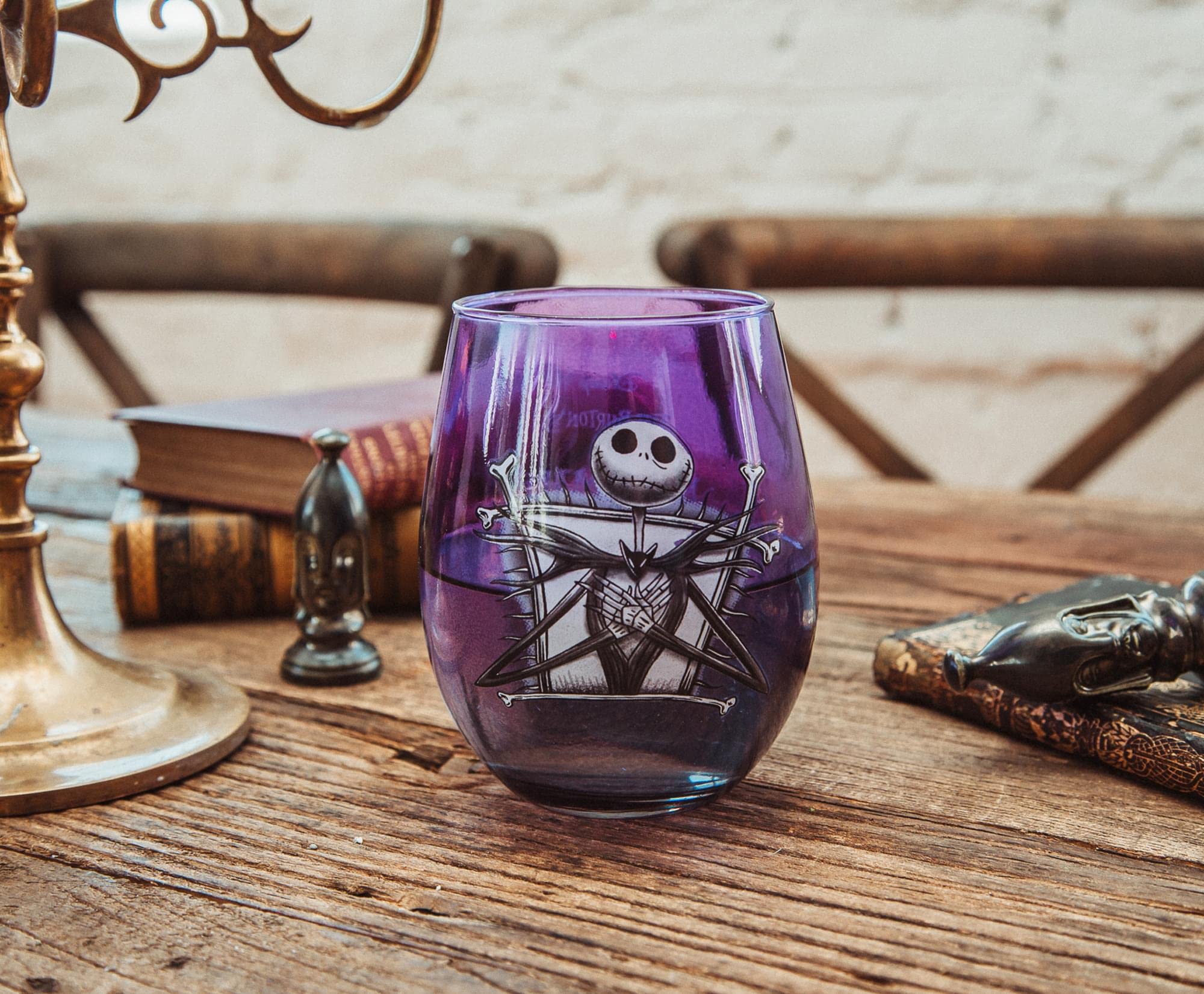 Foto 7 pulgar | Copa De Vino Toynk Disney Nightmare Before Christmas Jack - Venta Internacional.