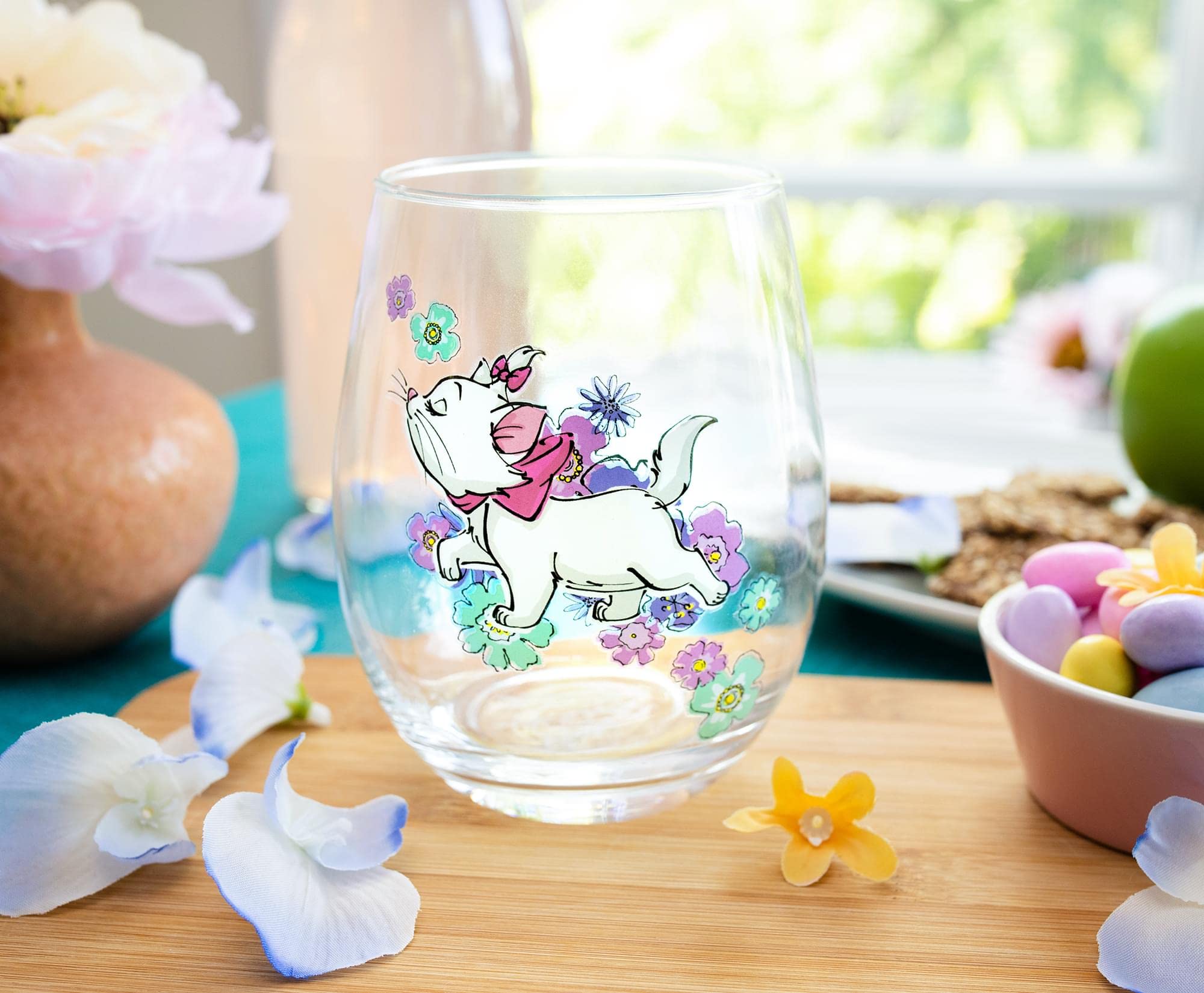 Foto 4 pulgar | Copa De Vino Sin Tallo Disney The Aristocats Marie 600 Ml - Venta Internacional.