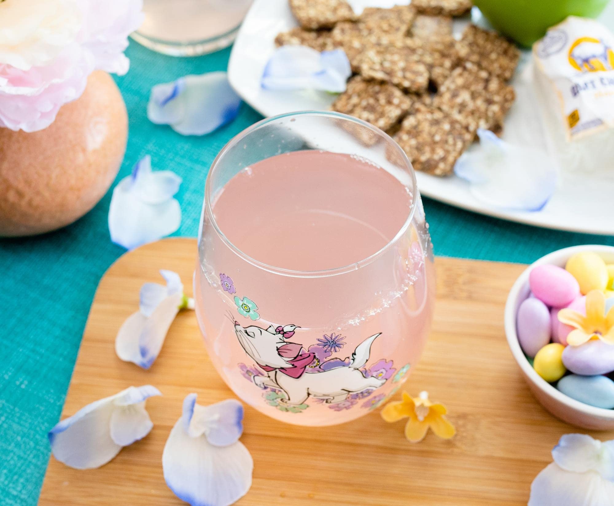 Foto 6 | Copa De Vino Sin Tallo Disney The Aristocats Marie 600 Ml - Venta Internacional.