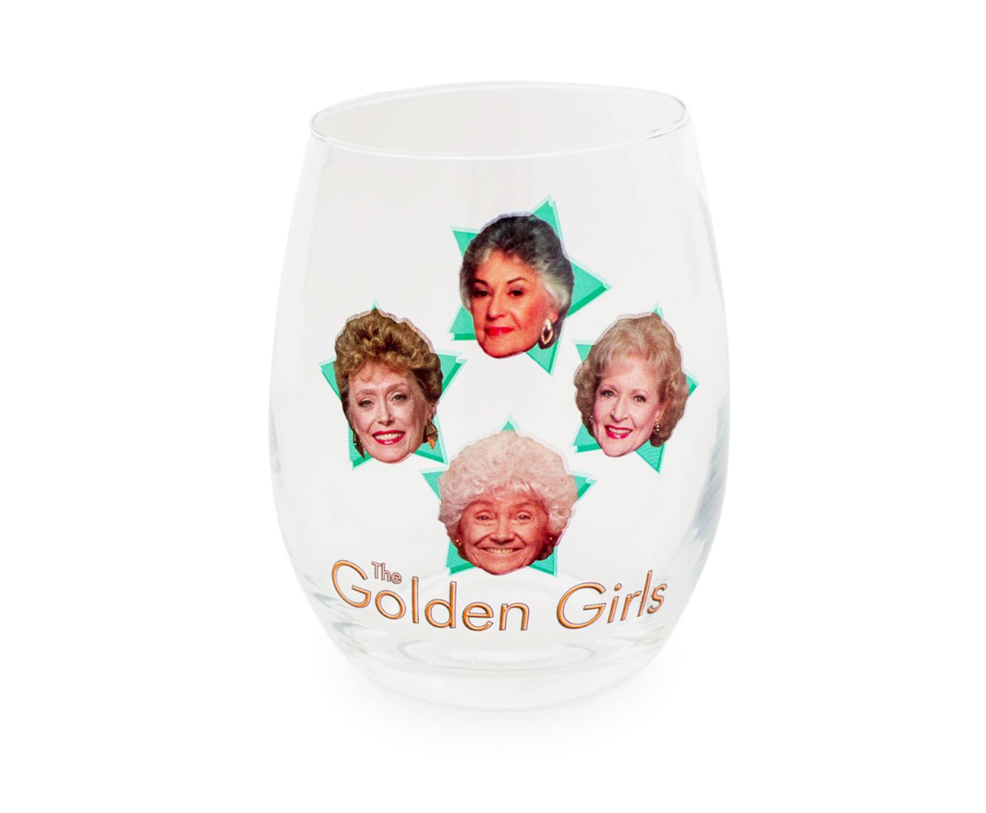 Foto 2 pulgar | Copa De Vino Silver Buffalo The Golden Girls Stars 600 Ml - Venta Internacional.