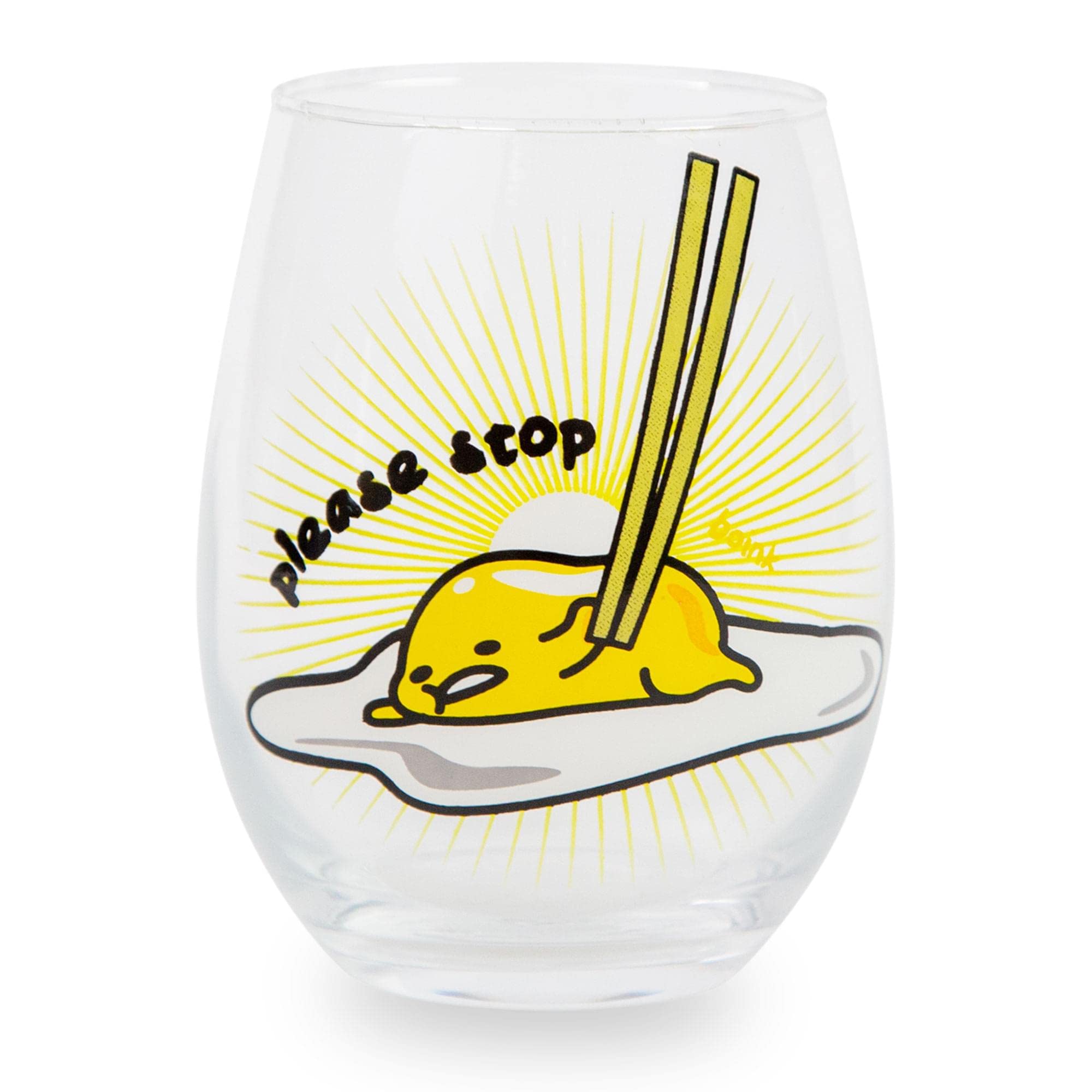 Foto 2 pulgar | Vaso Sin Tallo Sanrio Gudetama Multicolor 600ml - Venta Internacional.