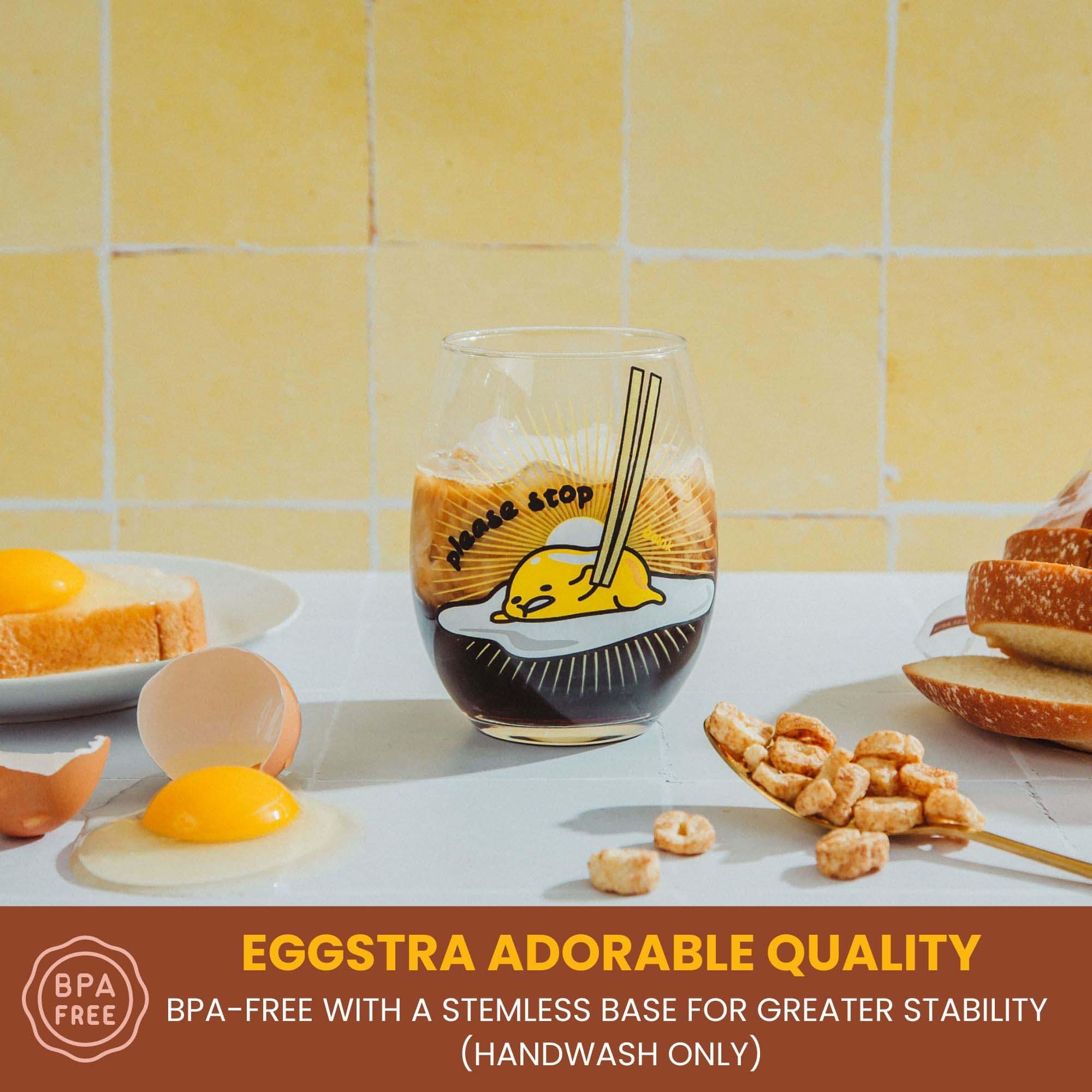 Foto 5 | Vaso Sin Tallo Sanrio Gudetama Multicolor 600ml - Venta Internacional.