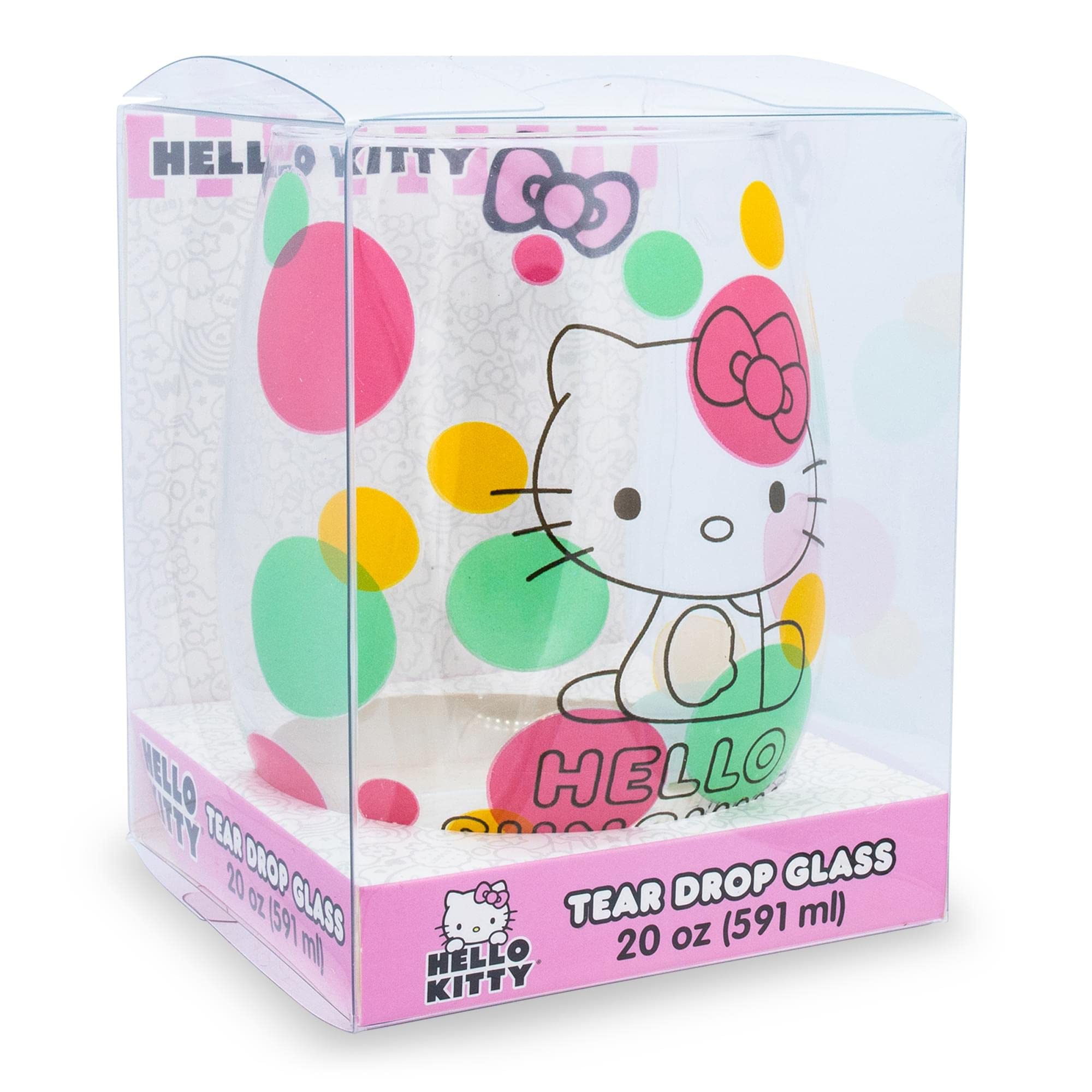 Foto 4 pulgar | Copa De Vino Silver Buffalo Sanrio Hello Kitty 600ml - Venta Internacional.