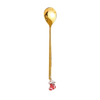 Foto 4 | Tenedor De Café De Metal Para Decoración De Mesa Navideña Y Cuchara Agitadora - Venta Internacional.
