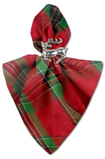 Foto 4 | Juego de Servilleteros Dii Christmas Silver Reindeer 6 Unidades - Venta Internacional