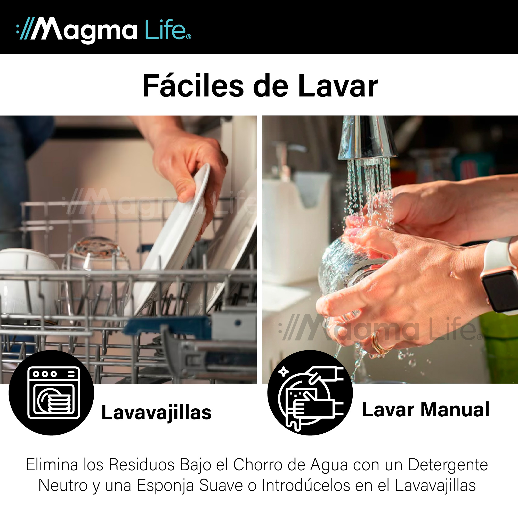 Foto 8 pulgar | Magma Life Set De 4 Tazas Doble Fondo Con Asa, Vasos Perfectos Para Disfrutar Capuchino, Americano, Espresso O Té 250 M