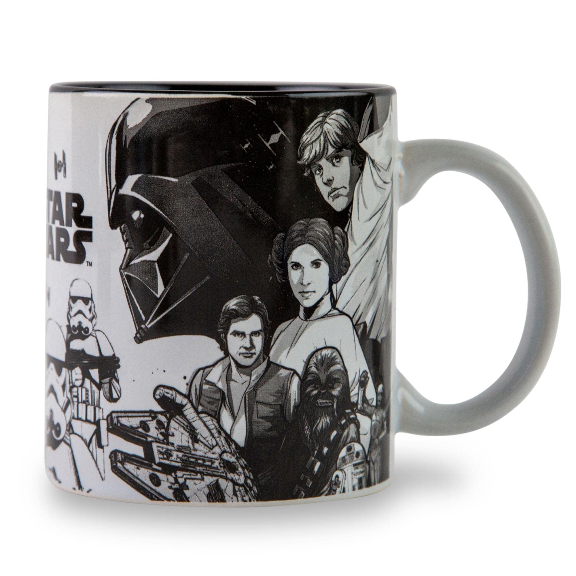 Foto 2 pulgar | Taza De Cerámica Star Wars Original Trilogy Collage 600 Ml - Venta Internacional.