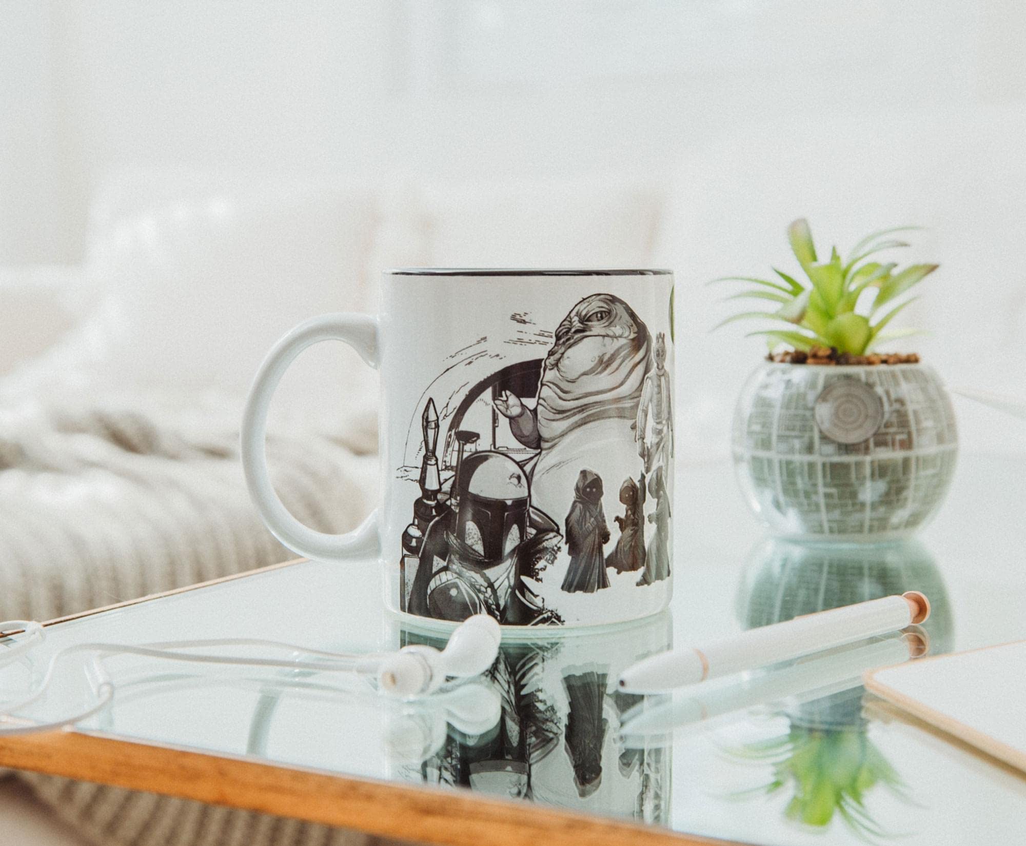 Foto 5 pulgar | Taza De Cerámica Star Wars Original Trilogy Collage 600 Ml - Venta Internacional.