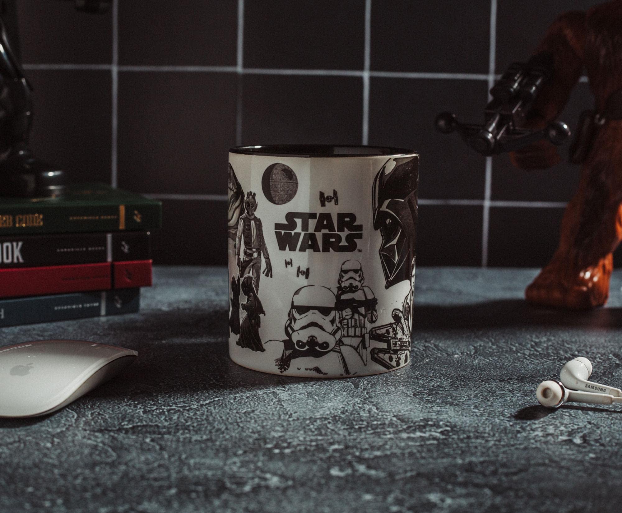 Foto 6 pulgar | Taza De Cerámica Star Wars Original Trilogy Collage 600 Ml - Venta Internacional.