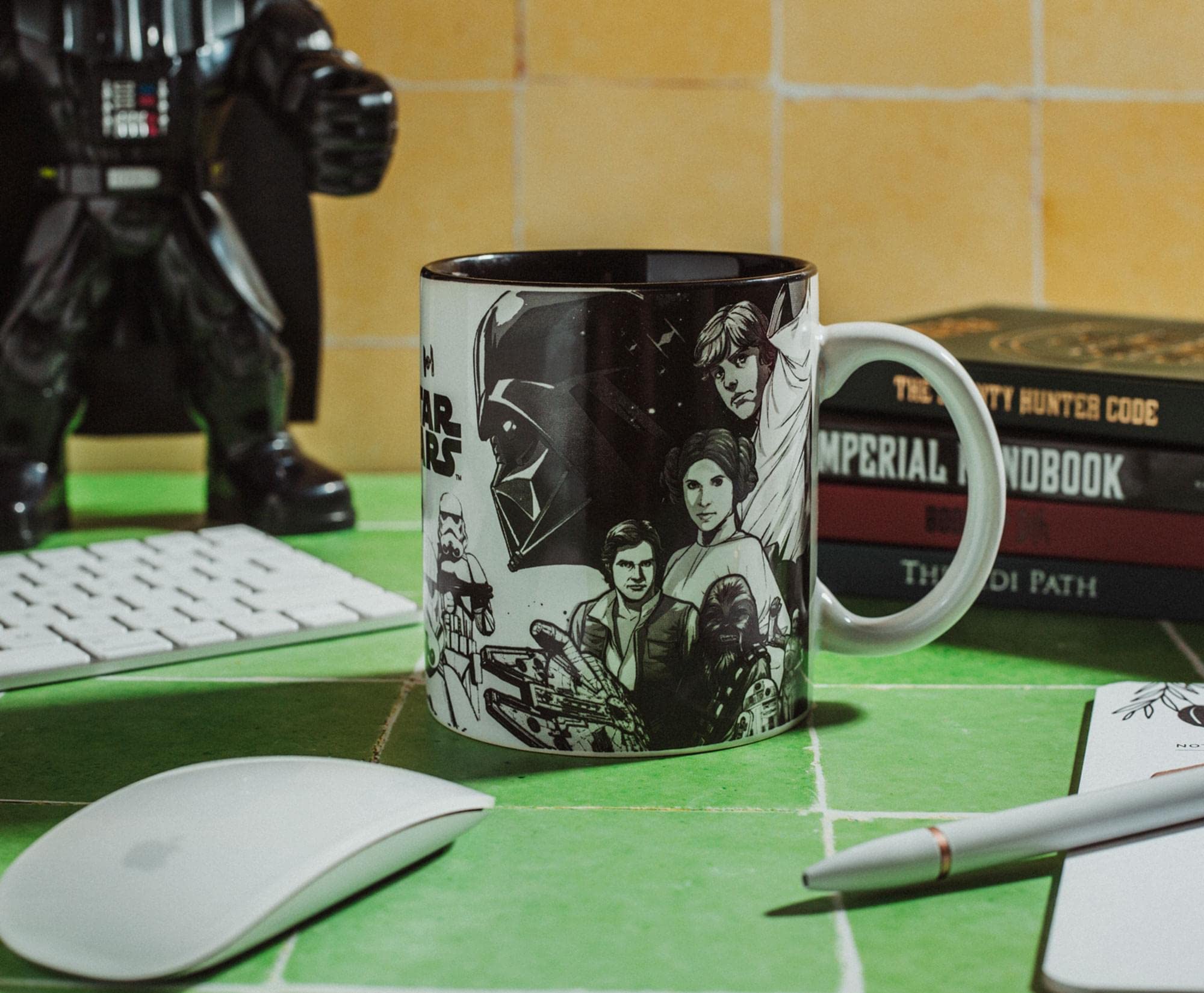 Foto 7 pulgar | Taza De Cerámica Star Wars Original Trilogy Collage 600 Ml - Venta Internacional.