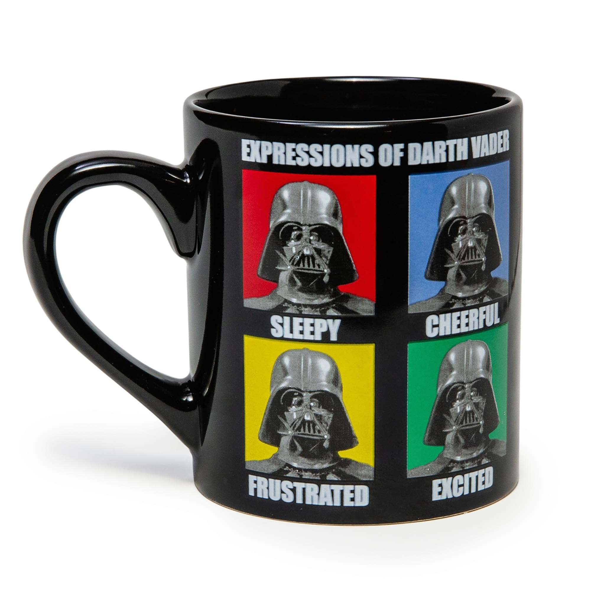 Foto 2 pulgar | Taza De Café Silver Buffalo Star Wars Darth Vader 414ml - Venta Internacional.