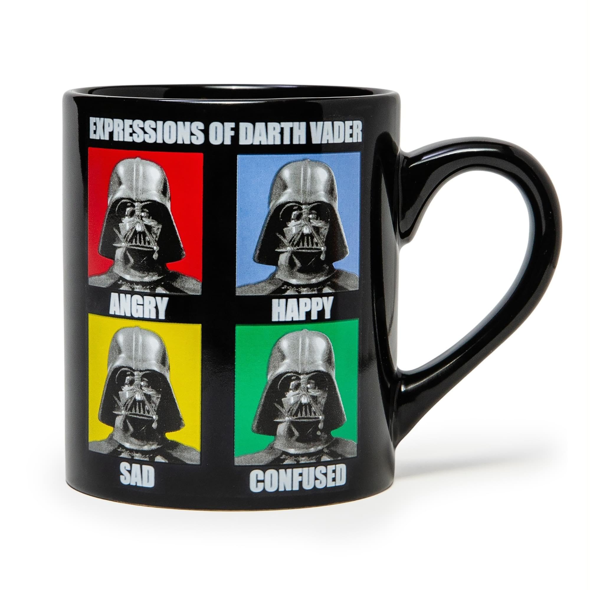 Foto 3 pulgar | Taza De Café Silver Buffalo Star Wars Darth Vader 414ml - Venta Internacional.
