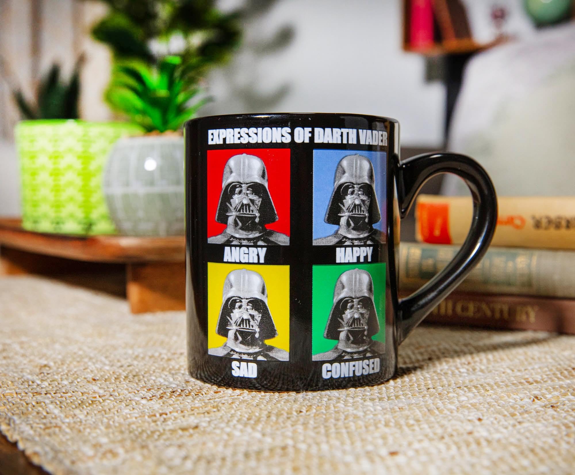 Foto 5 pulgar | Taza De Café Silver Buffalo Star Wars Darth Vader 414ml - Venta Internacional.