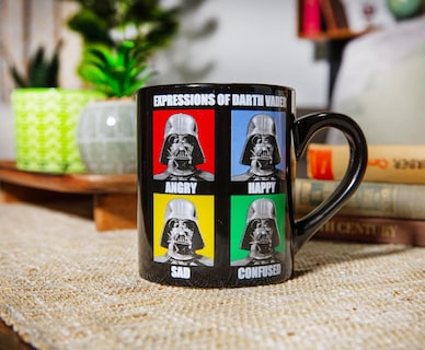 Foto 4 | Taza De Café Silver Buffalo Star Wars Darth Vader 414ml - Venta Internacional.