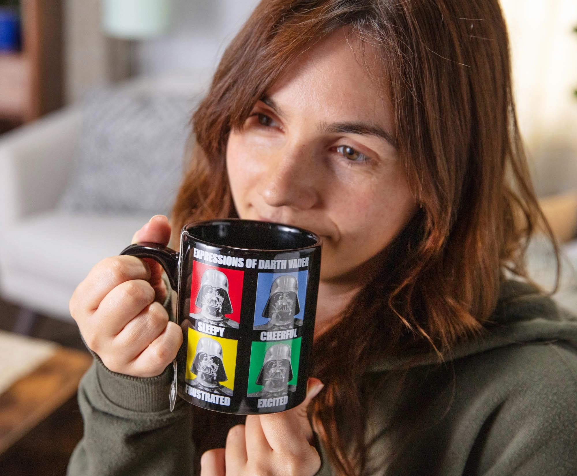 Foto 7 pulgar | Taza De Café Silver Buffalo Star Wars Darth Vader 414ml - Venta Internacional.