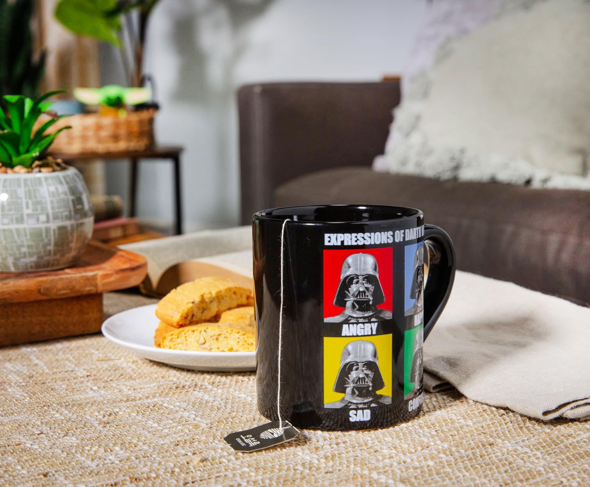 Foto 8 pulgar | Taza De Café Silver Buffalo Star Wars Darth Vader 414ml - Venta Internacional.