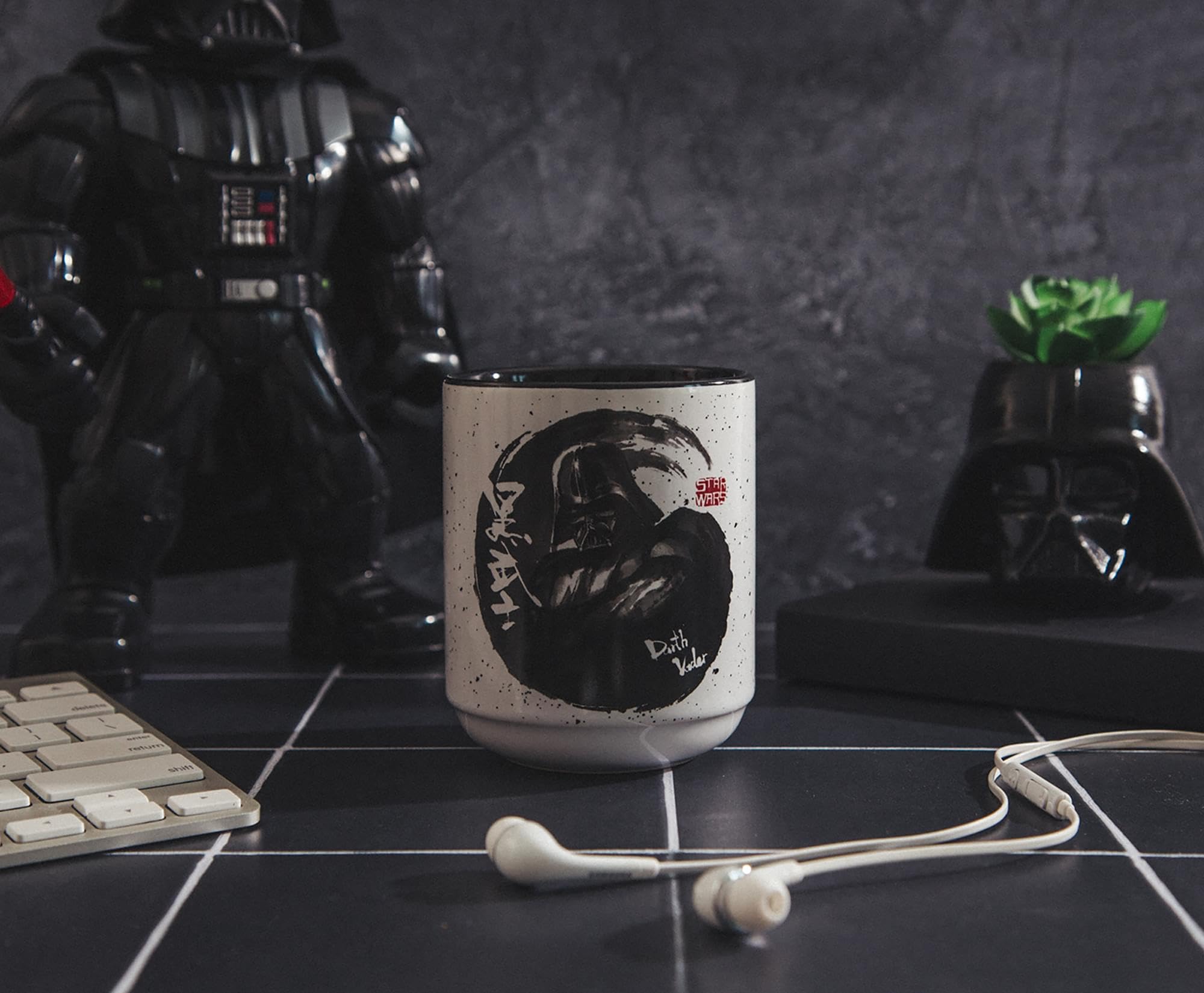 Foto 5 pulgar | Taza De Té Silver Buffalo Star Wars Darth Vader, 270 Ml, Cerámica - Venta Internacional.