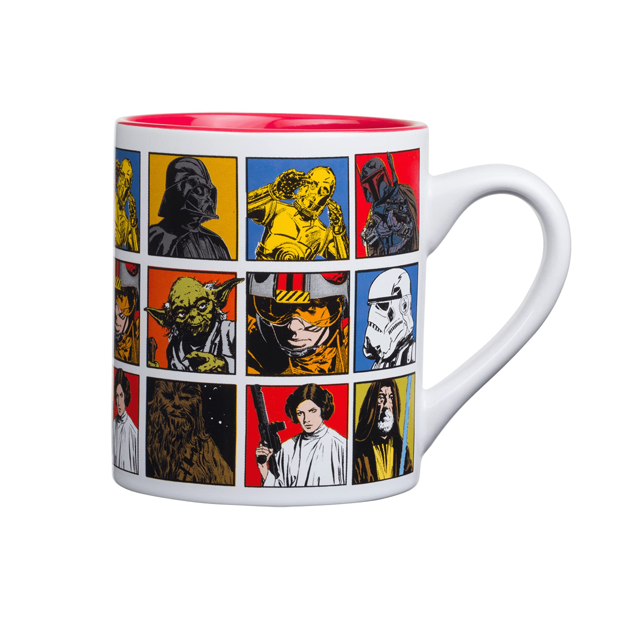 Foto 2 pulgar | Taza De Cerámica Plateada Buffalo Star Wars Episode 4 414 Ml - Venta Internacional.