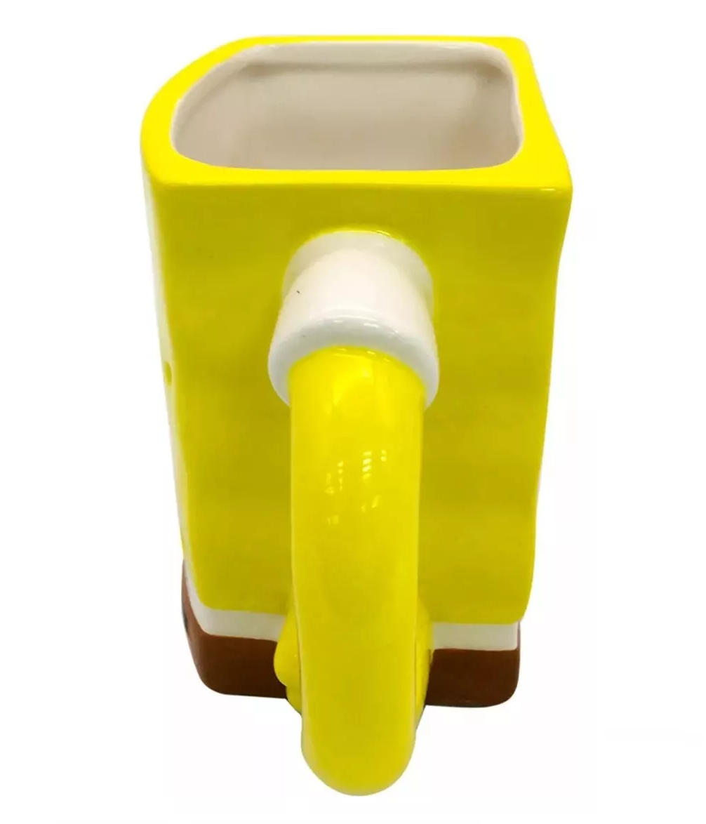 Foto 3 | Taza 3d Bob Esponja Amarillo
