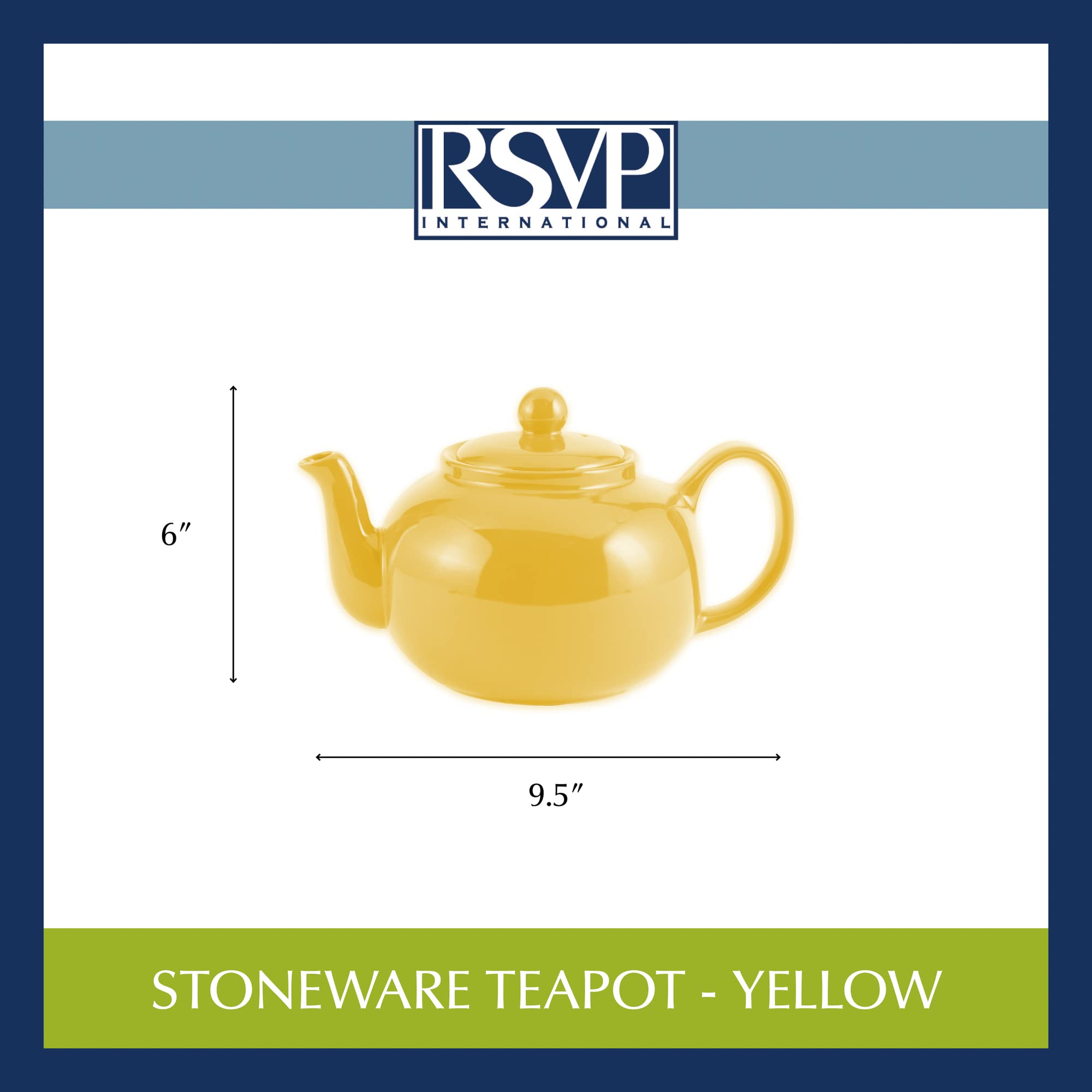 Foto 6 | Microondas Teapot Rsvp International Stoneware De 1,25 L - Venta Internacional.