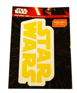 Foto 2 | Calcomanía Para Ventana Con Licencia Oficial De Star Wars Automotive - Venta Internacional.