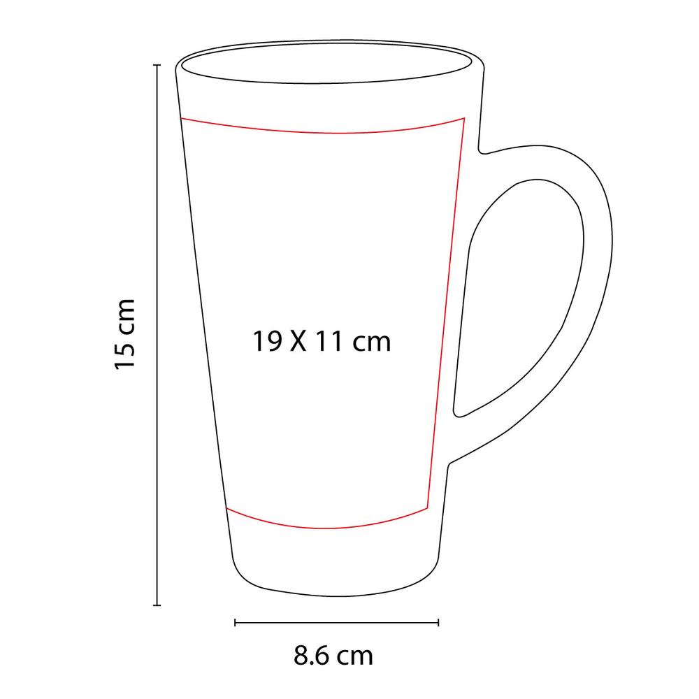 Foto 3 pulgar | Taza Cerámica Sublimable Personalizable Interior Color 11 Oz-ranji