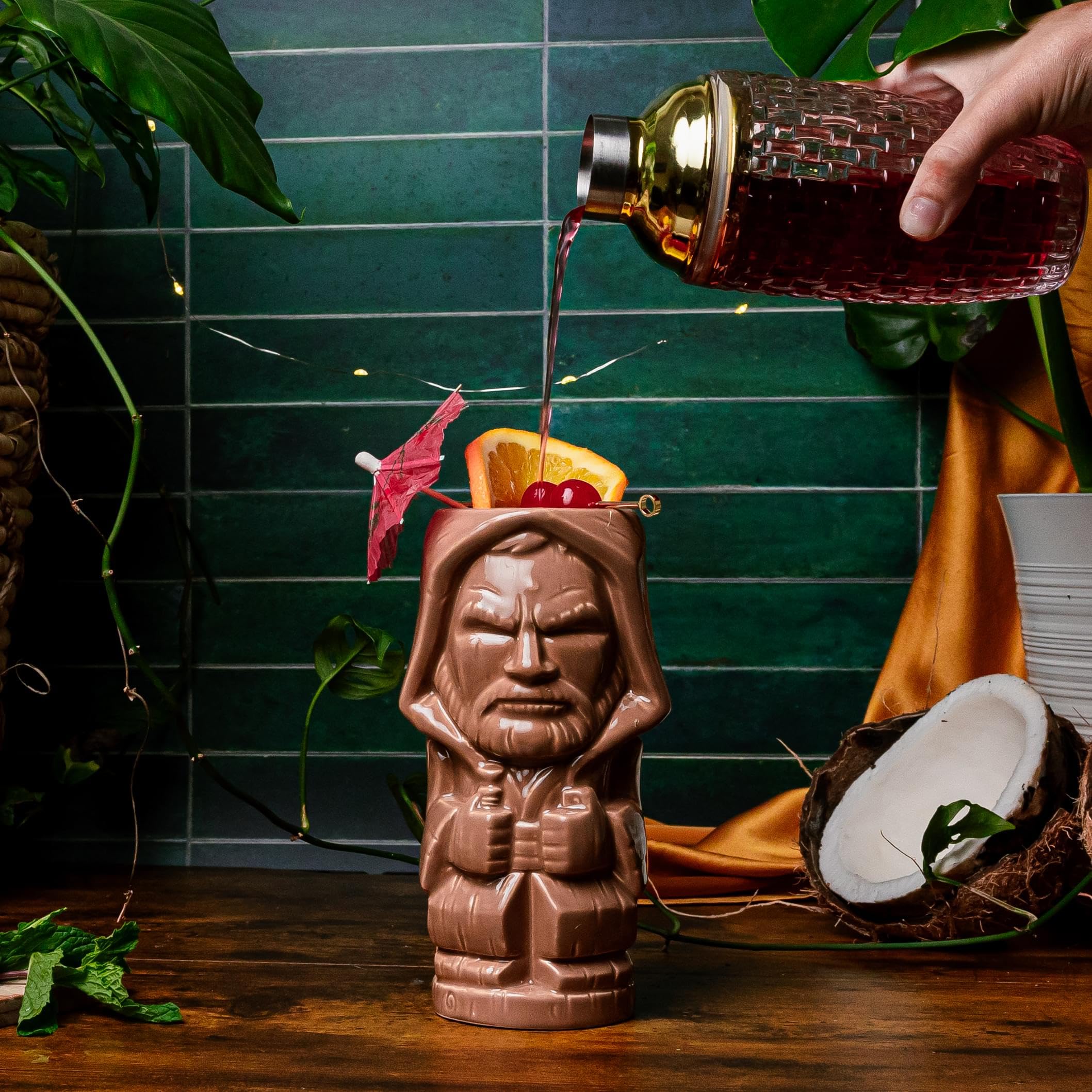Foto 3 pulgar | Taza Tiki Beeline Creative Inc. Star Wars Obi Wan Kenobi - Venta Internacional.