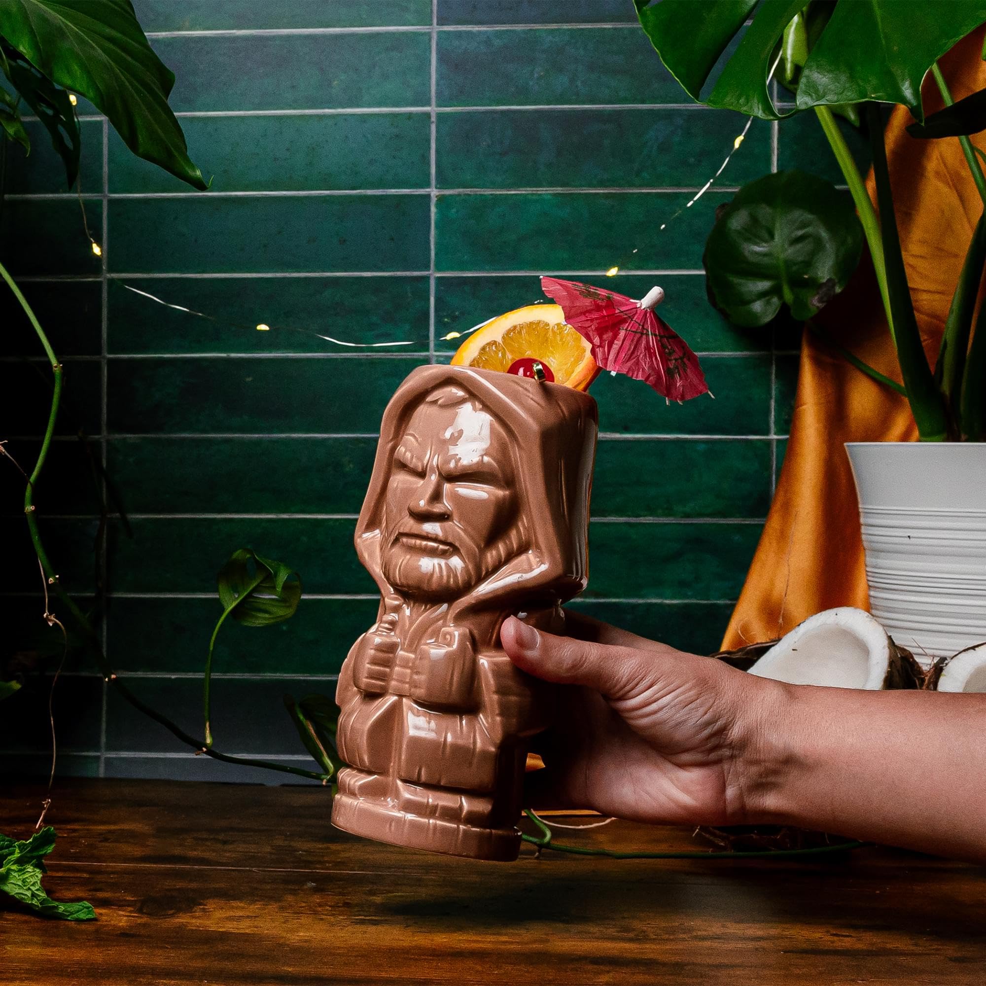 Foto 5 pulgar | Taza Tiki Beeline Creative Inc. Star Wars Obi Wan Kenobi - Venta Internacional.