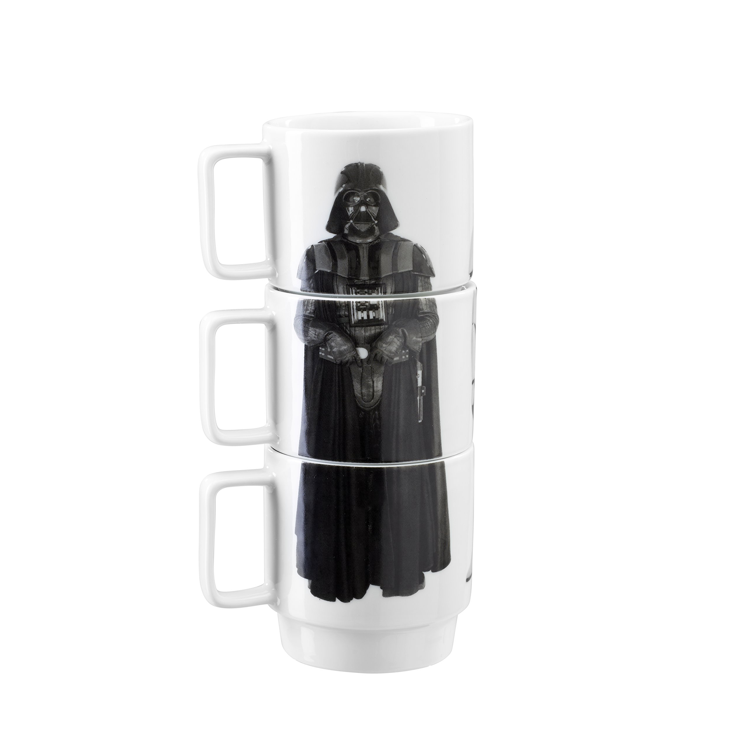 Foto 2 pulgar | Set De Tazas Apilables Underground Toys Star Wars 330 Ml X3 De Cerámica - Venta Internacional.