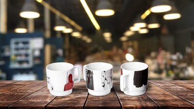 Foto 4 | Set De Tazas Apilables Underground Toys Star Wars 330 Ml X3 De Cerámica - Venta Internacional.