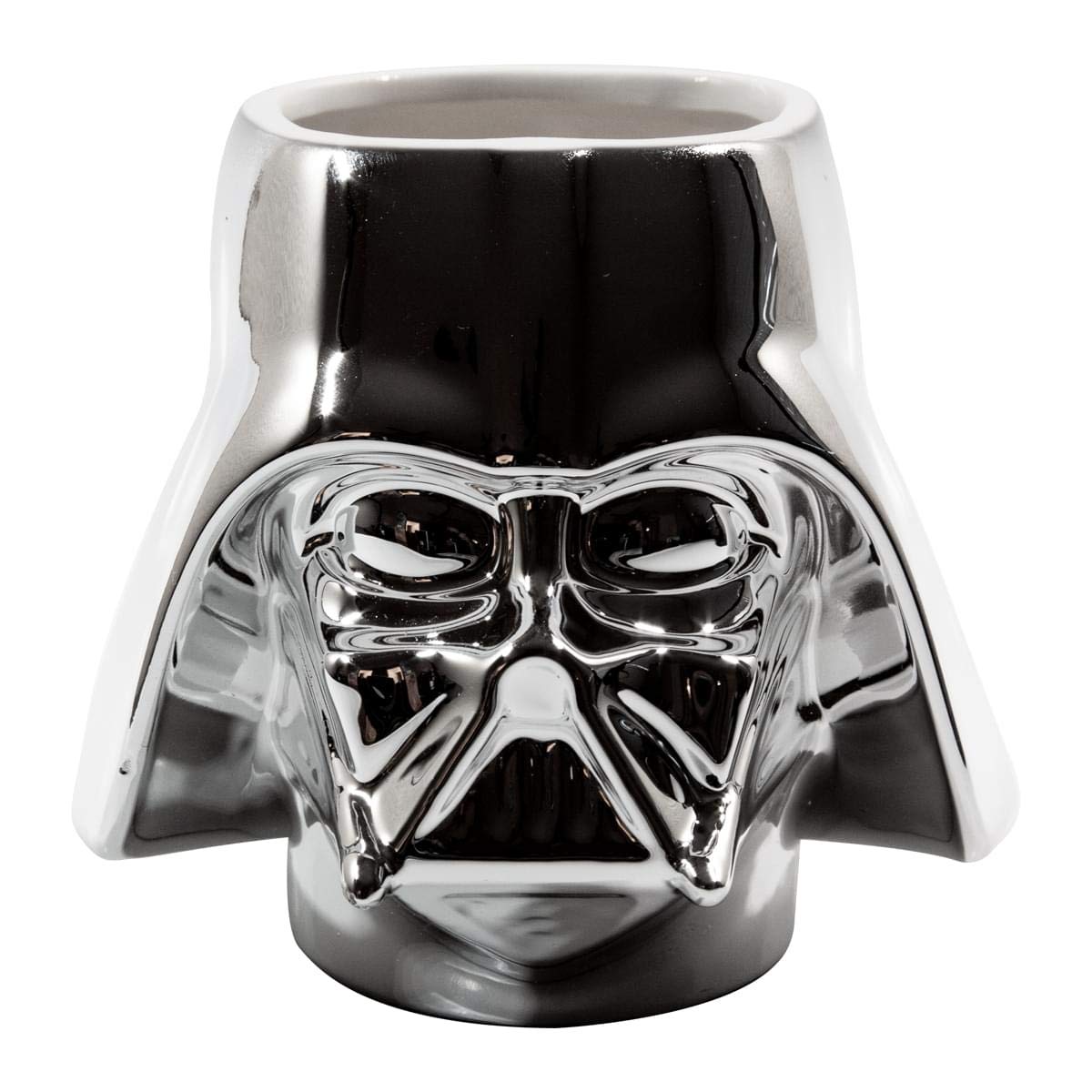 Foto 3 pulgar | Taza Star Wars Star Wars Darth Vader Cromada Moldeada 470 Ml - Venta Internacional.