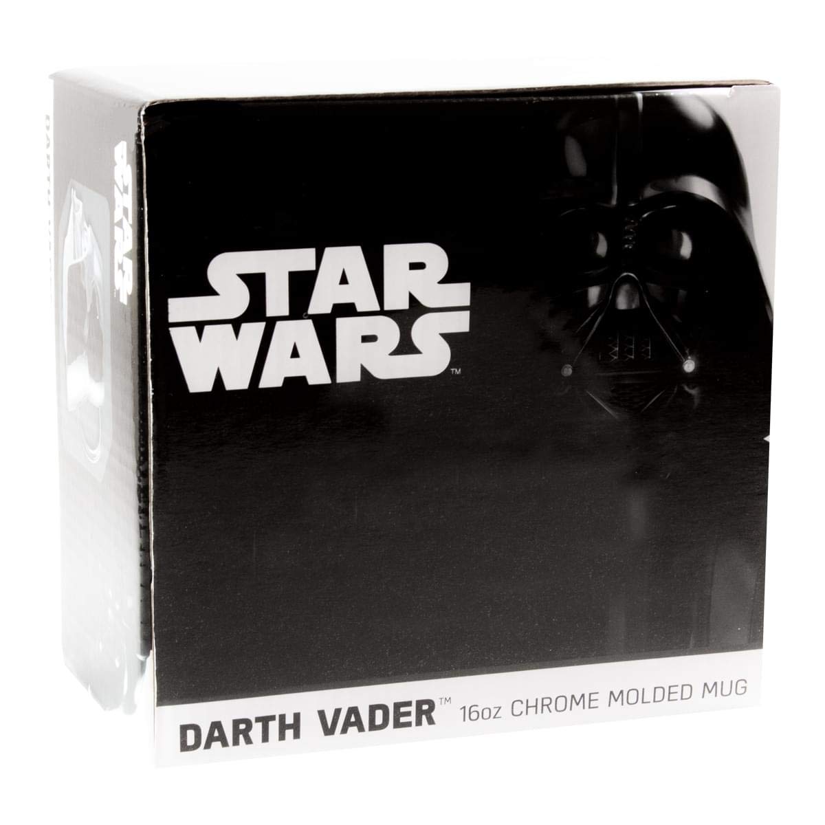 Foto 5 pulgar | Taza Star Wars Star Wars Darth Vader Cromada Moldeada 470 Ml - Venta Internacional.