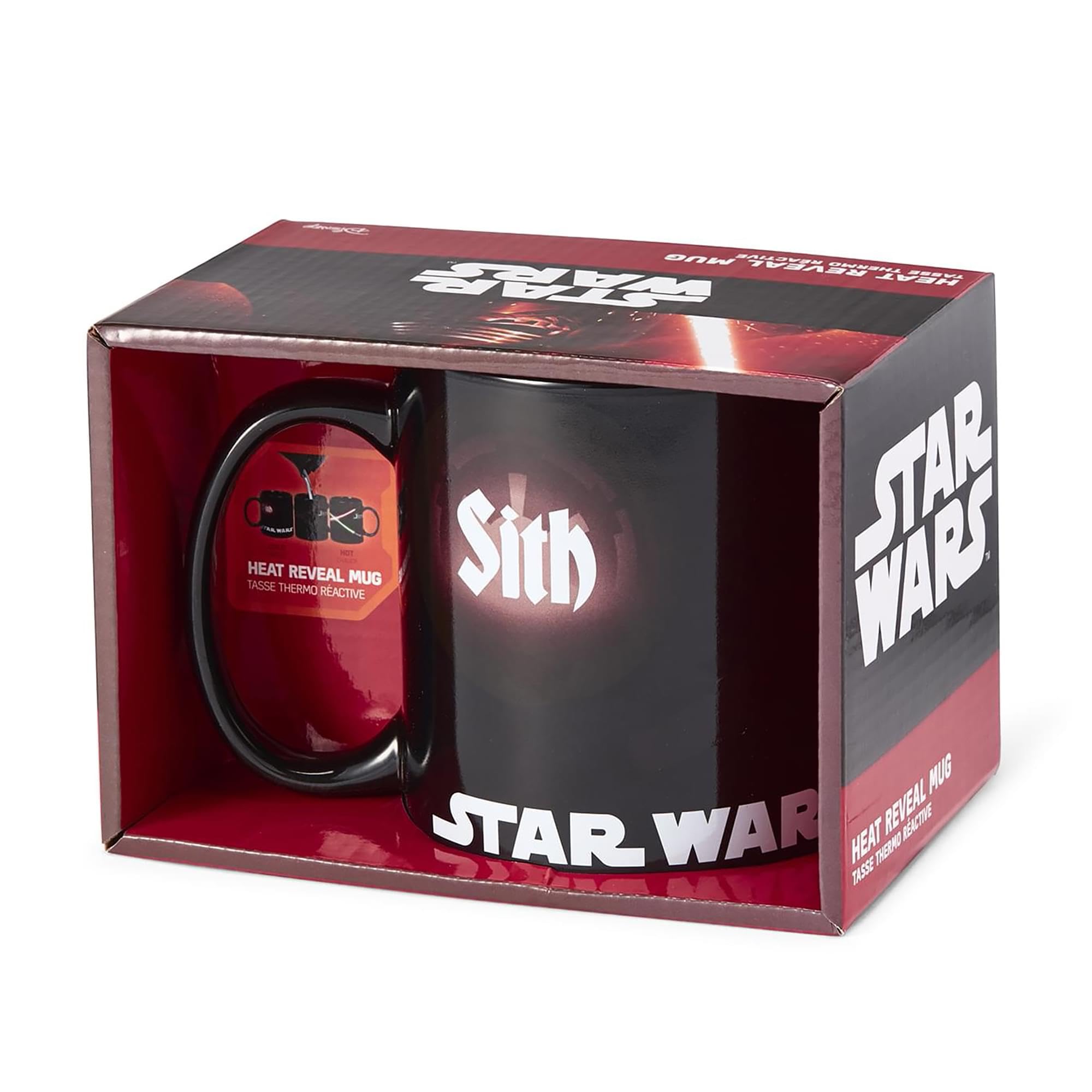 Foto 5 | Taza Star Wars Jedi/sith Clash Heat-reveal De Cerámica De 600 Ml - Venta Internacional.