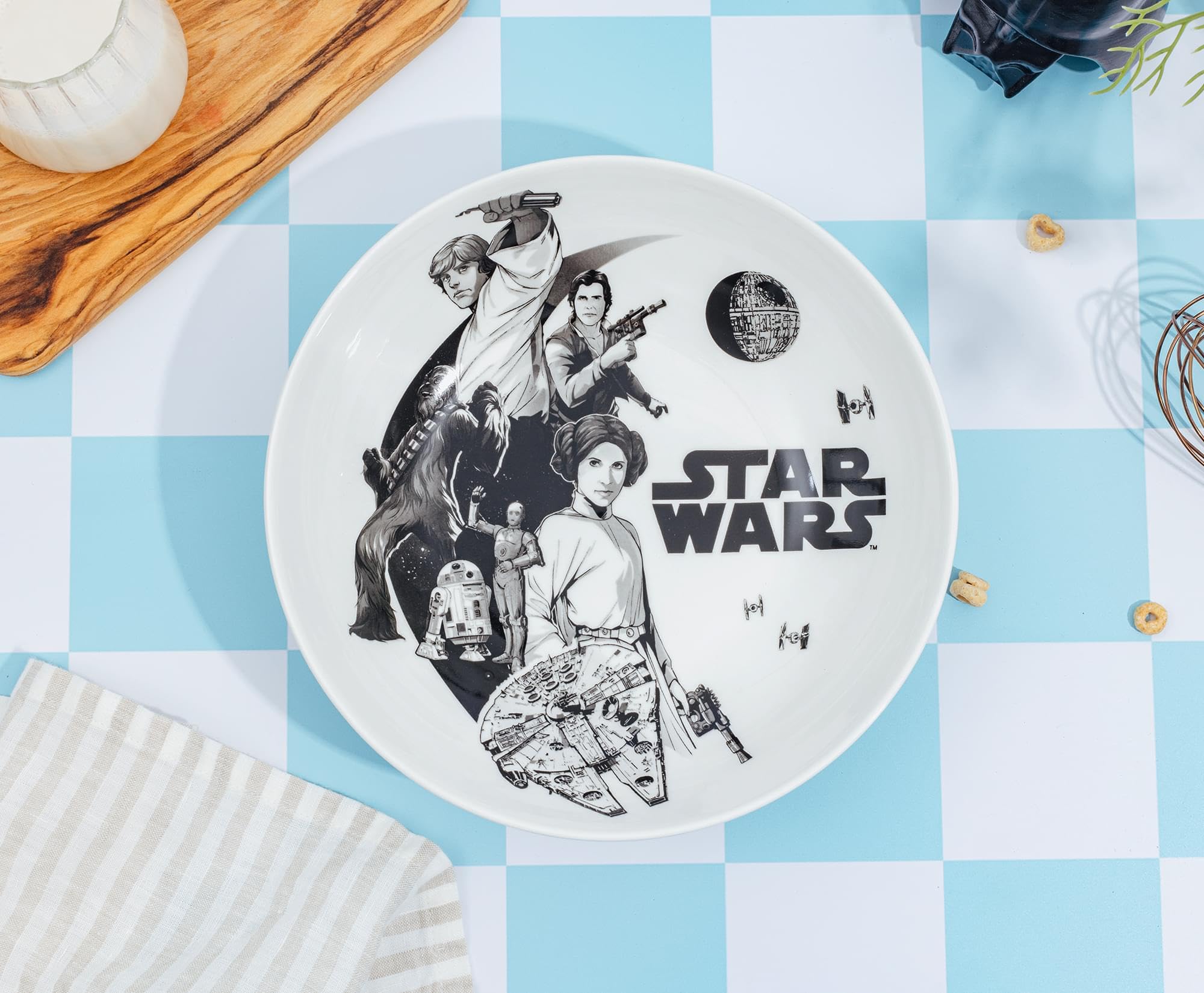 Foto 3 | Cuenco Plateado Buffalo Star Wars Collage  23 Cm  Cerámica - Venta Internacional.