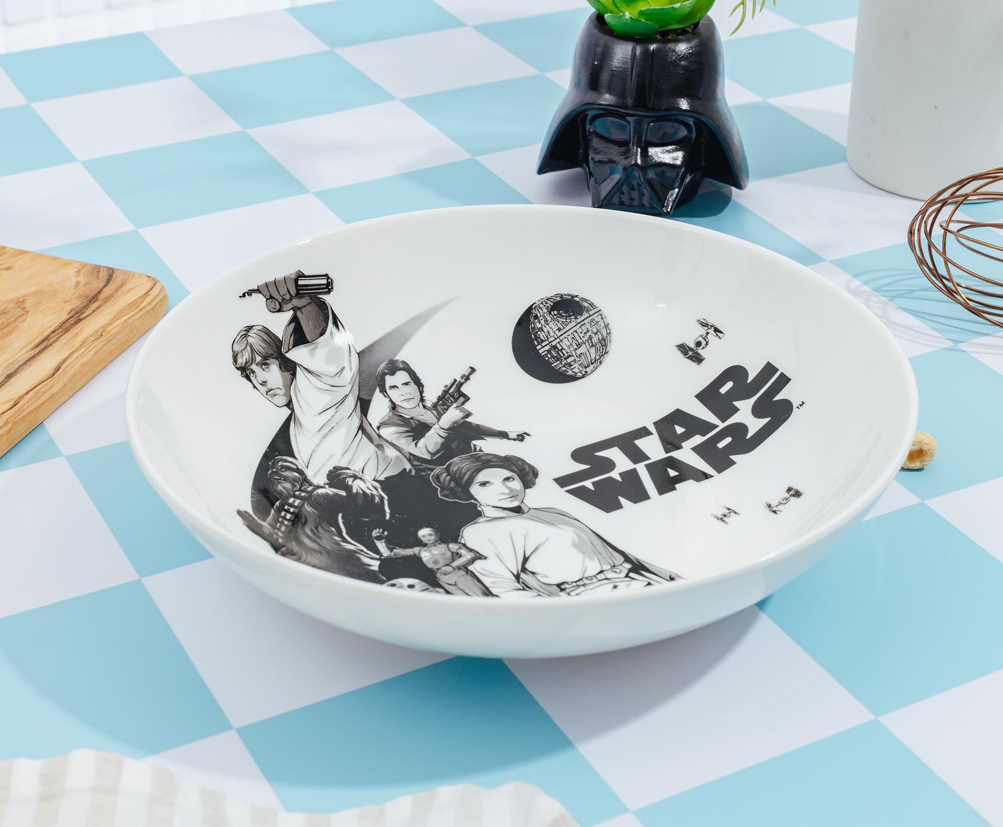 Foto 4 | Cuenco Plateado Buffalo Star Wars Collage  23 Cm  Cerámica - Venta Internacional.