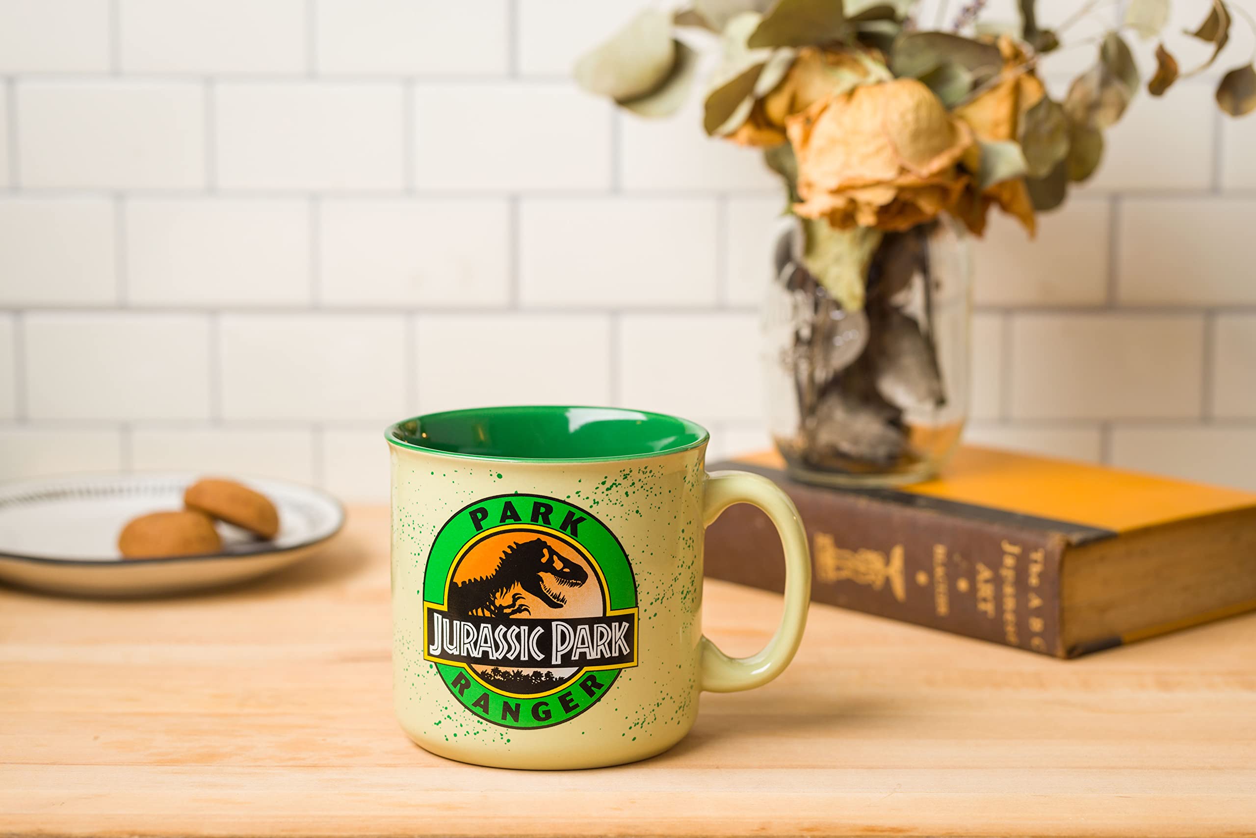 Foto 5 pulgar | Taza De Café Silver Buffalo Jurassic Park Park Ranger 600 Ml - Venta Internacional.