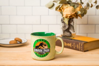 Foto 4 | Taza De Café Silver Buffalo Jurassic Park Park Ranger 600 Ml - Venta Internacional.